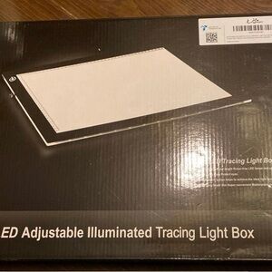 LED Adjustable Illuminated Tracing Light Box - Black